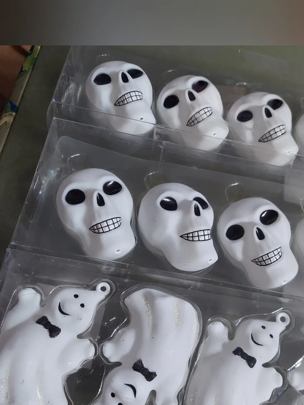 Ashland Halloween Ornament Bundle w/Skulls & Ghosts NWT